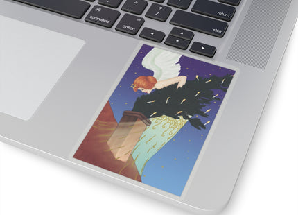 The Christmas Angel Kiss-Cut Stickers (4 Sizes)
