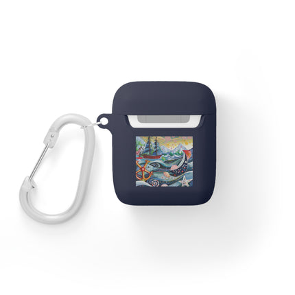 Nautical Patterns AirPods Case Cover