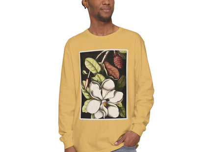 Natural History Plate 61 by Mark Catesby Garment-dyed Long Sleeve T-Shirt