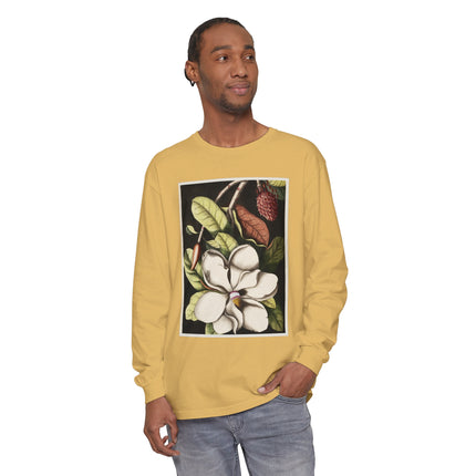Natural History Plate 61 by Mark Catesby Garment-dyed Long Sleeve T-Shirt