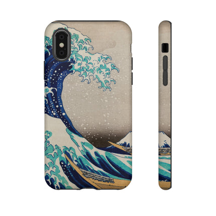 The Great Wave off Kanagawa by Katsushika Hokusai Phone Cases