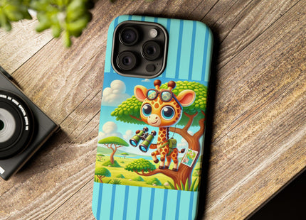 Giraffe Lookout Phone Cases