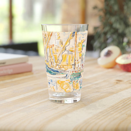 Saint-Tropez by Paul Signac  Glass, 16oz