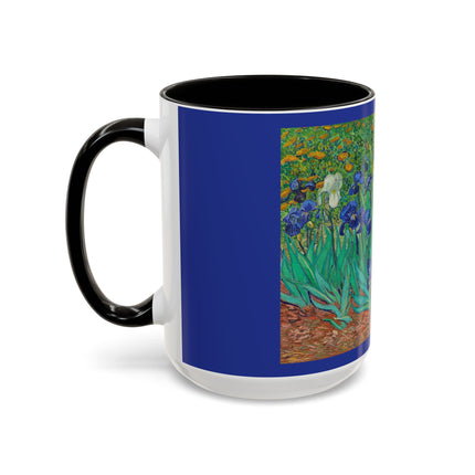 Irises by Vincent Van Gogh Colorful Mugs (11oz, 15oz)