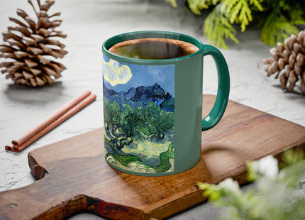 Olive Trees by Vincent Van Gogh Colorful Mugs (11oz, 15oz)