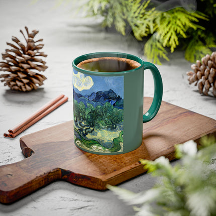 Olive Trees by Vincent Van Gogh Colorful Mugs (11oz, 15oz)