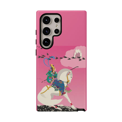 Samurai Princess on the White Steed Phone Case – Epic Grace & Mythic Power