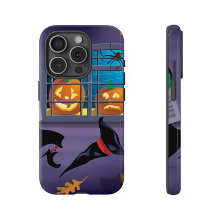 Whimsical Halloween Mischief Phone Cases