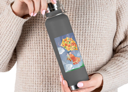 Flight of Blossoms Copper Vacuum Insulated Bottle, 22oz
