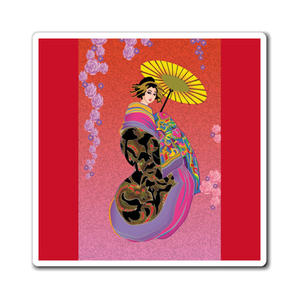 Enchanting Geisha Magnets (3 Sizes)