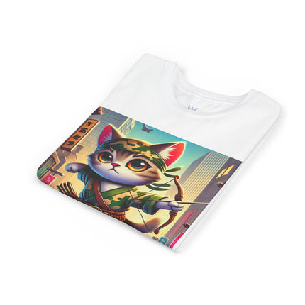 Archer Cat Youth Short Sleeve Tee