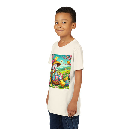 Geisha Kitten’s Easter Delight Youth Short Sleeve Tee
