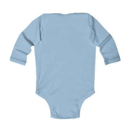 Breezy Meadow Playtime Baby Long Sleeve Bodysuit – Panda Kite Spring Design