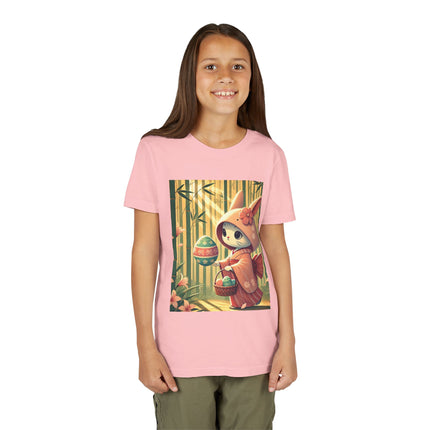 Geisha Kitten’s Easter Stroll Youth Short Sleeve Tee
