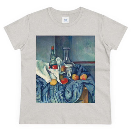The Peppermint Bottle by Paul Cézanne Women's Midweight Cotton Tee