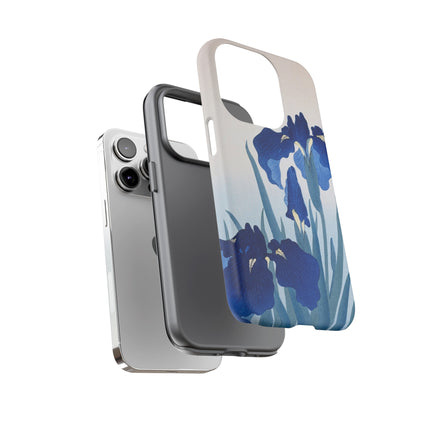 Iris Flowers by Ohara Koson Phone Cases