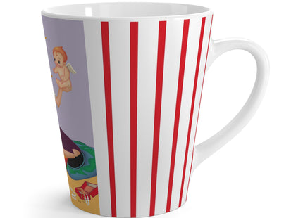 Art Deco Christmas Latte Mug