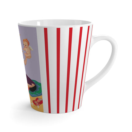 Art Deco Christmas Latte Mug