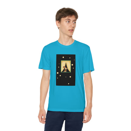 Playful Paws Youth Competitor Tee – Vintage Charm & Curious Adventure