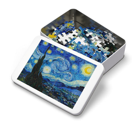 The Starry Night by Vincent Van Gogh Puzzle (30, 110, 252, 500-Piece)