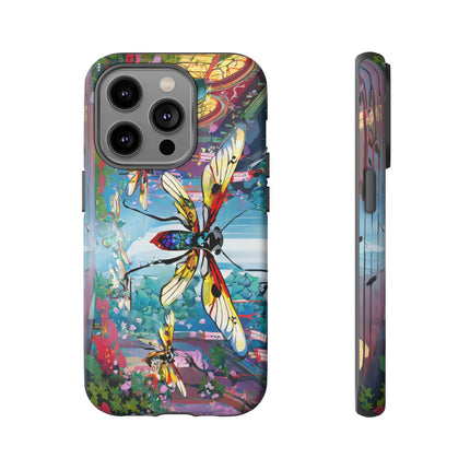 Neon Swarm Phone Cases