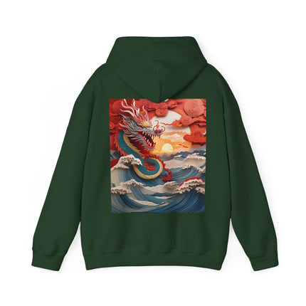 Stormbound Dragon – Heavy Blend™ Hooded Sweatshirt