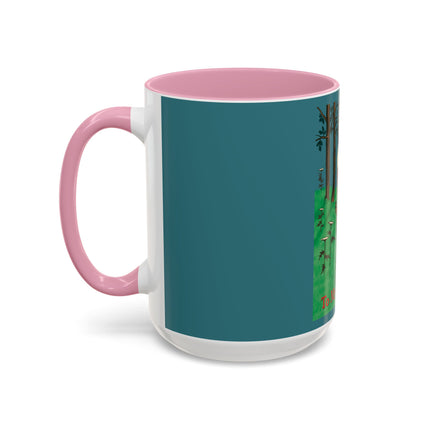 Peekaboo by Louis Wain Colorful Mugs (11oz, 15oz)
