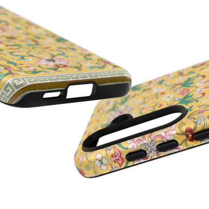 Yellow Botanical Pattern by Owen Jones Phone Cases
