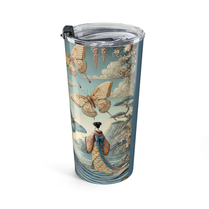 Butterfly Empress Tumbler 20oz – Graceful Butterflies & Timeless Elegance