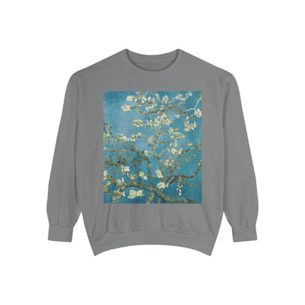Almond Blossom by Vincent van Gogh Unisex Garment-Dyed Sweatshirt