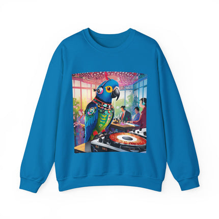 Parrot DJ Unisex Heavy Blend™ Crewneck Sweatshirt