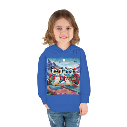 Whimsical Wise Ones Toddler Pullover Fleece Hoodie