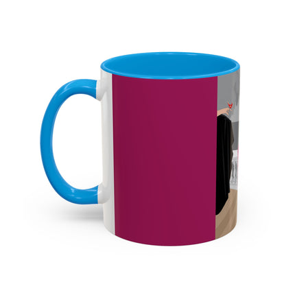 The Red Bird Colorful Mugs – Gentle Storybook Charm & Elegant Whimsy