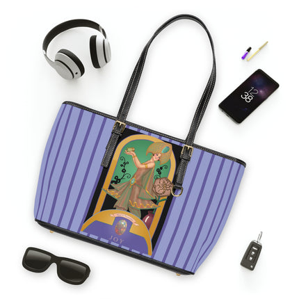 October & Opal, Tourmaline (from the Gem Series) by Sofia Chiostri PU Leather Shoulder Bag