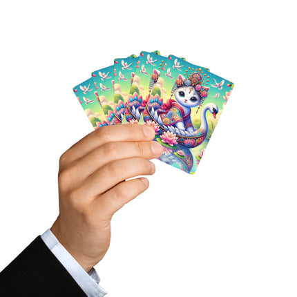 Geisha Kitten’s River Voyage Playing Cards