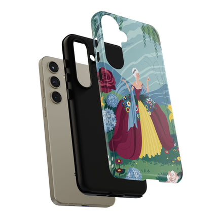 🌹🌿 The Willow Garden Promenade Phone Case – Art Deco Floral Elegance