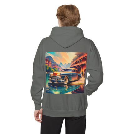 1953 Buick Roadmaster Unisex Garment-Dyed Hoodie