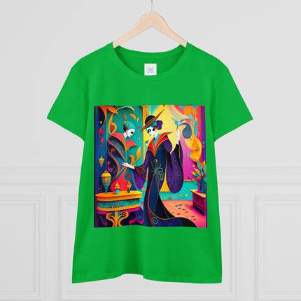 Phantoms of Elegance Women's Midweight Cotton Tee
