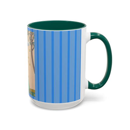 Le Verger by Georges Lepape Colorful Mugs (11oz, 15oz)