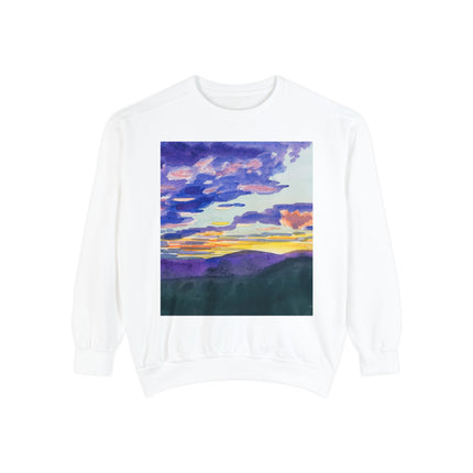 Naturstudie XII by Karl Wiener Garment-Dyed Sweatshirt