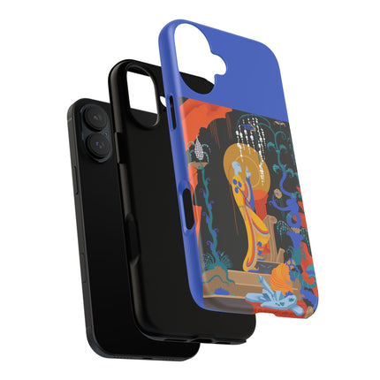Mystic Oracle Phone Case – Sacred Glow & Eternal Grace