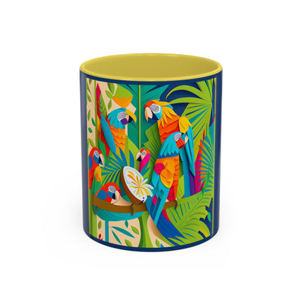 Colorful Macaws Colorful Mugs (11oz, 15oz)