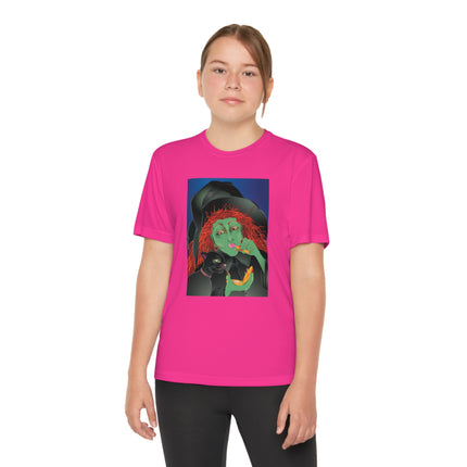 Mirror, Mirror A Witch's Touch Youth Competitor Tee