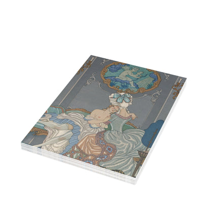 Liaisons Dangereuses by George Barbier Postcards (envelopes included) - Bundles of 10, 30, 50 Pieces