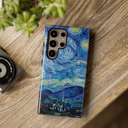 The Starry Night by Vincent Van Gogh Phone Cases