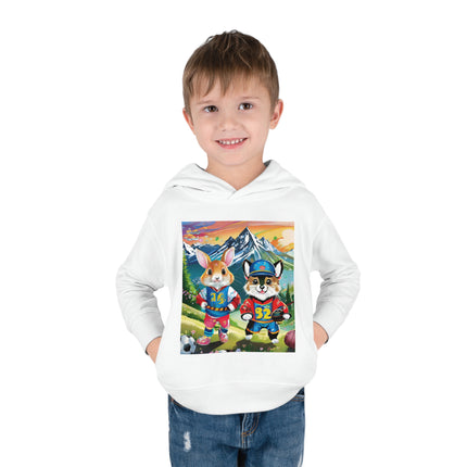 Animal Athletes Toddler Pullover Fleece Hoodie