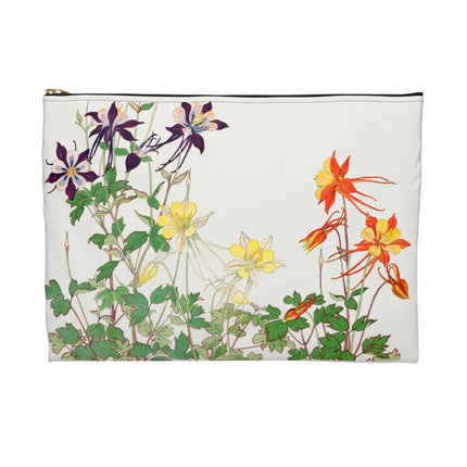 Aquilegia Flower Accessory Pouch – Tanigami Kônan Botanical Art Design