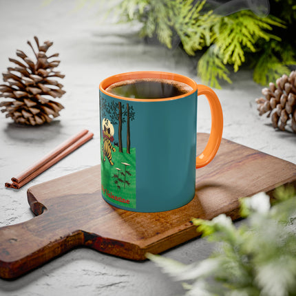 Peekaboo by Louis Wain Colorful Mugs (11oz, 15oz)