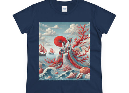 Ladies by the Quiet Sea Cotton Tee