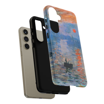 Sunrise by Claude Monet Phone Cases